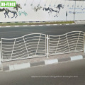 Decorative Wave Curved Power Coated Aluminum Panel Fence